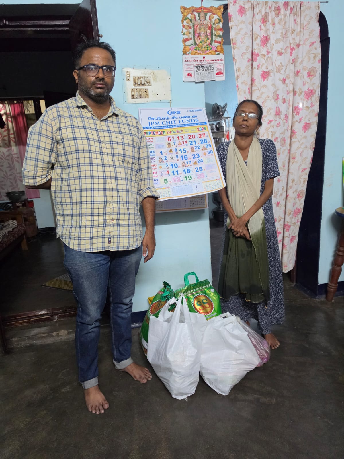 Food and Ration Support for a Family